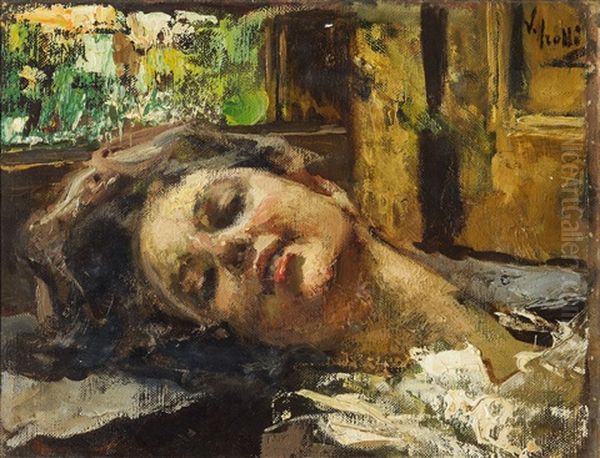 Dolce Riposo Oil Painting by Irolli Vincenzo