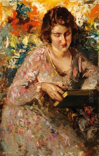 Il Libro Verde Oil Painting by Irolli Vincenzo