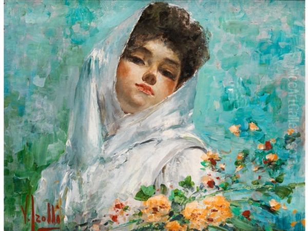 La Sposa Oil Painting by Irolli Vincenzo