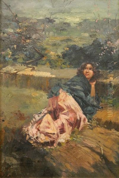 Afternoon Siesta Oil Painting by Irolli Vincenzo