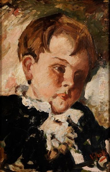 Bildnis Eines Knaben Oil Painting by Irolli Vincenzo