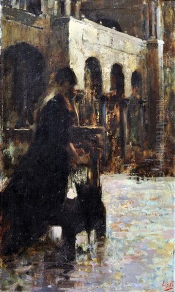 Preghiera Oil Painting by Irolli Vincenzo