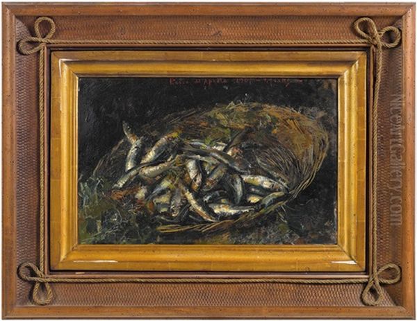 Pesce Di Aprile Oil Painting by Irolli Vincenzo