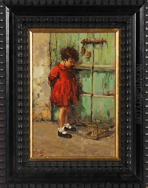 La Gabbietta Oil Painting by Irolli Vincenzo