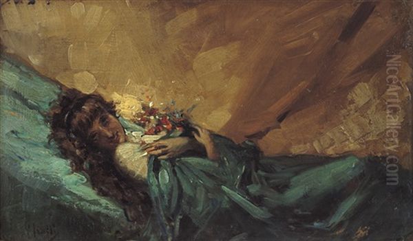 Capriccio Oil Painting by Irolli Vincenzo