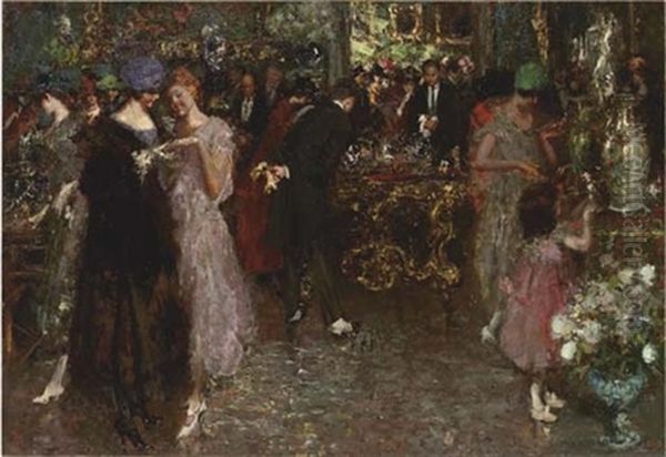 Doni Di Nozze Oil Painting by Irolli Vincenzo