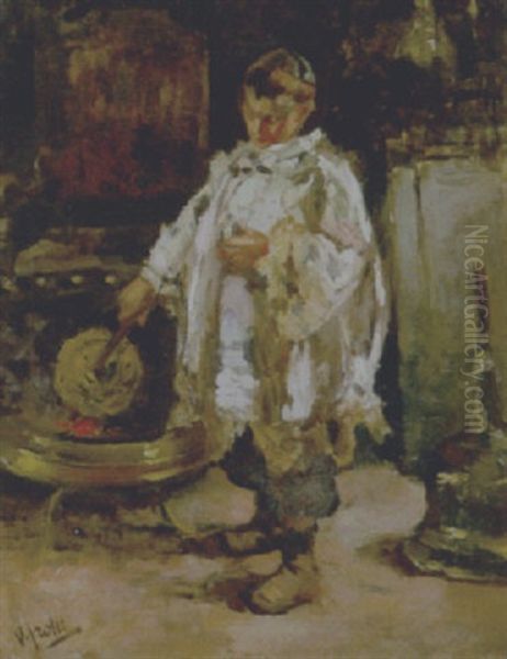 Chierichetto Oil Painting by Irolli Vincenzo