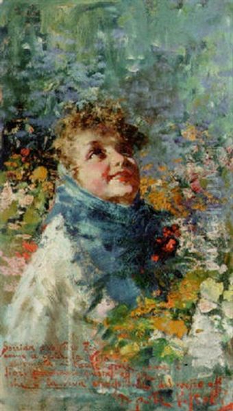 Wish Of Many Joys Oil Painting by Irolli Vincenzo