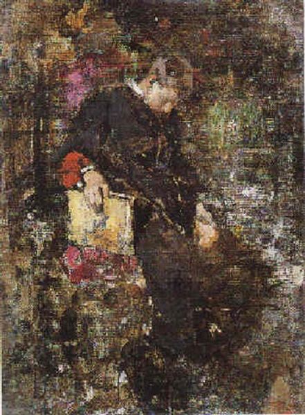 Chiericheto Addormentato Oil Painting by Irolli Vincenzo