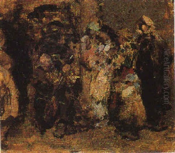 Concertino Oil Painting by Irolli Vincenzo