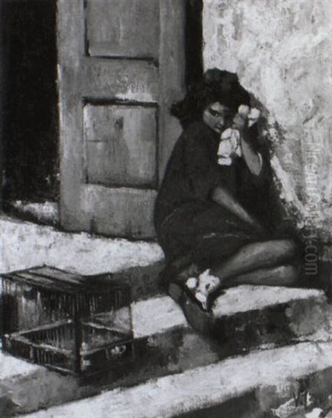 Die Enttauschung Oil Painting by Irolli Vincenzo