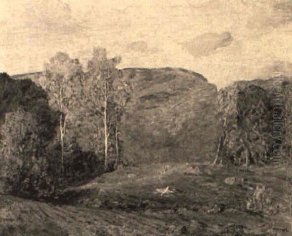 An Autumn Afternoon In The Country Oil Painting by Wilson Henry Irvine