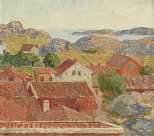 Landskap - Bohuslan Oil Painting by Karl Isakson