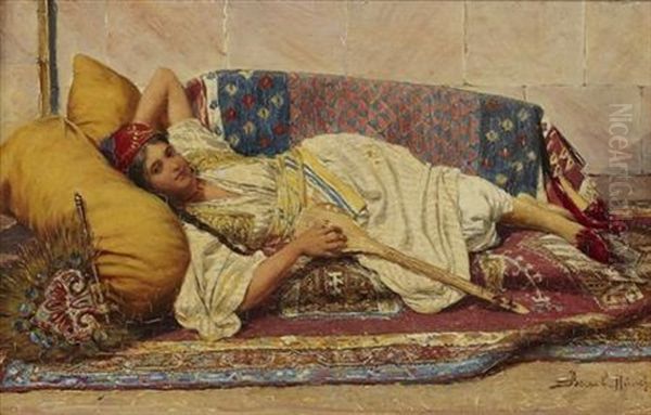 Odalisque Oil Painting by Daniel Israel