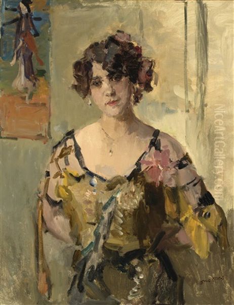 Carmencita Oil Painting by Isaac Lazarus Israels