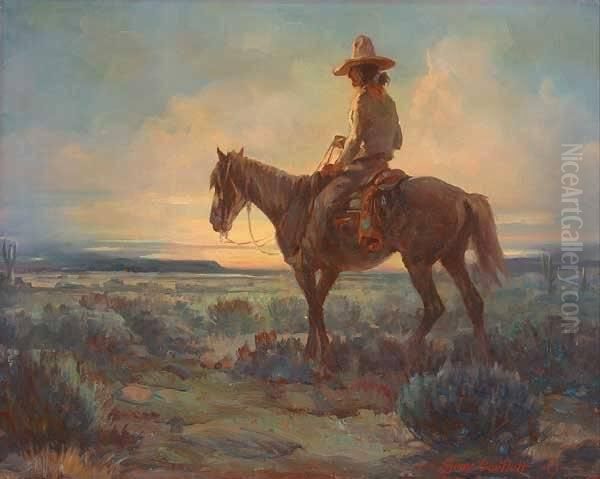 Indian On Horseback - 