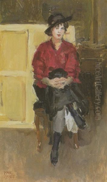 Le Modele Oil Painting by Isaac Lazarus Israels