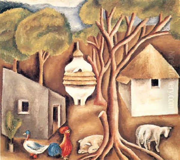 Troje Oil Painting by Maria Izquierdo