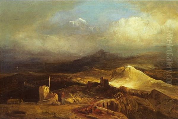 Vue De Corinthe Oil Painting by Jacob Jacobs