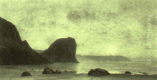 Moulin Huet, Guernsey Oil Painting by David James