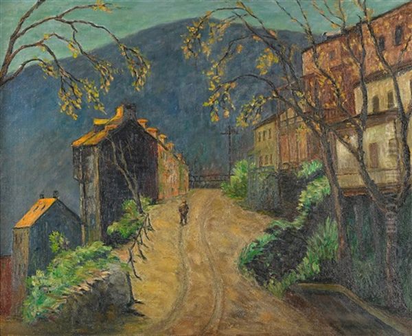 Untitled Oil Painting by John Wells James