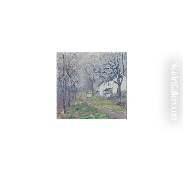 Untitled Oil Painting by John Wells James