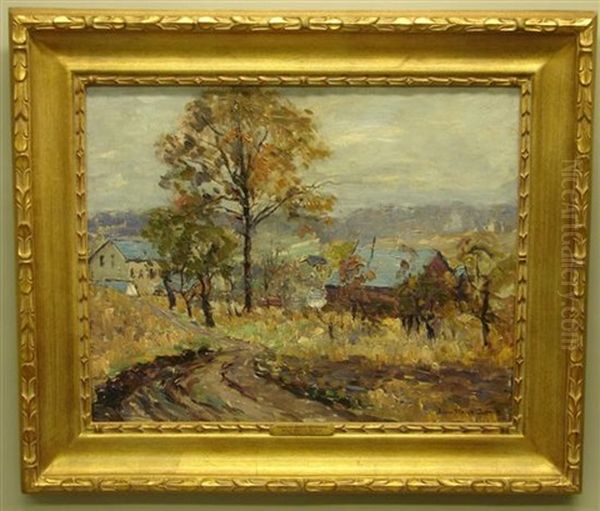 View Of Point Pleasant Oil Painting by John Wells James