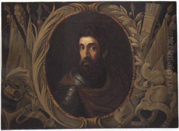 Portrait Of William Wallace Oil Painting by George Jamesone