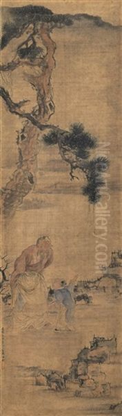 Legendary Scene Oil Painting by  Jang SeungUp