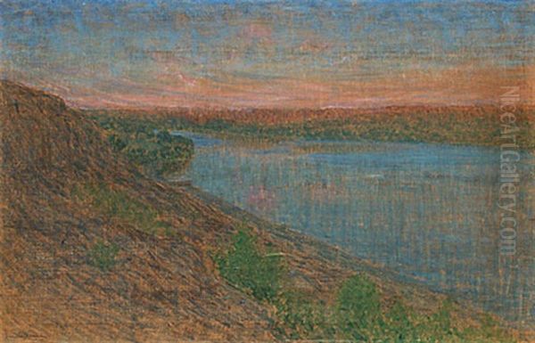 Sommarafton, Arstaviken Oil Painting by Eugene Jansson