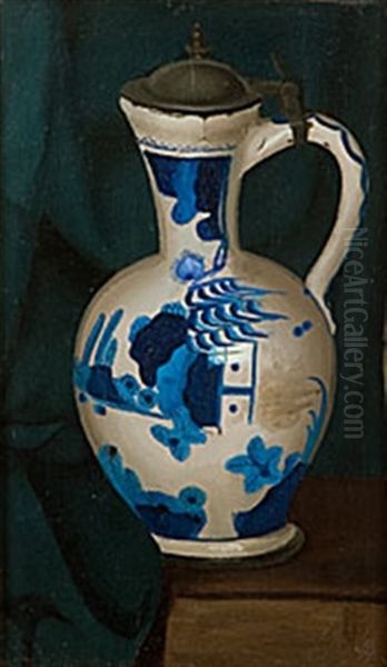 Kanna Oil Painting by Eugene Jansson