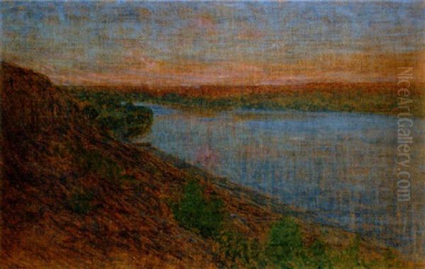 Sommarafton, Arstaviken Oil Painting by Eugene Jansson