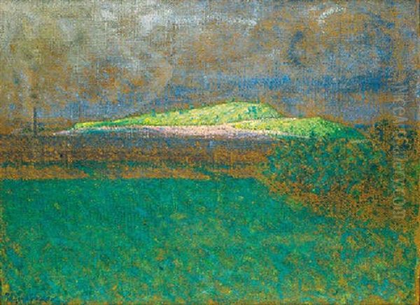 Aftonstamning Vid Kusten Oil Painting by Eugene Jansson