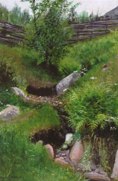 Varback Oil Painting by Eugene Jansson