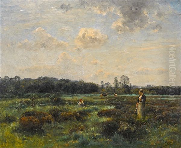 Weite Landschaft Oil Painting by Louis-Aime Japy