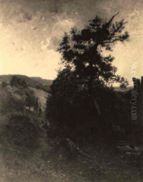 Paysage Du Doubs Oil Painting by Louis-Aime Japy