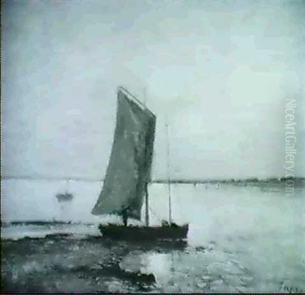 Morning Calm Oil Painting by Louis-Aime Japy