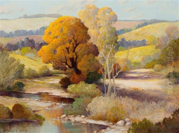 Landscape Oil Painting by Frederick Jarvis