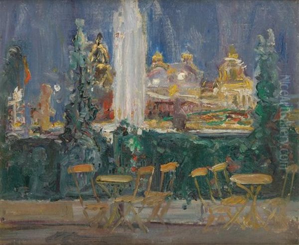 Luna-parc Oil Painting by Marcel Jefferys