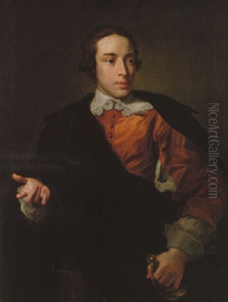 Portratt Av Lord Monthermer Oil Painting by Jenkins, Thomas