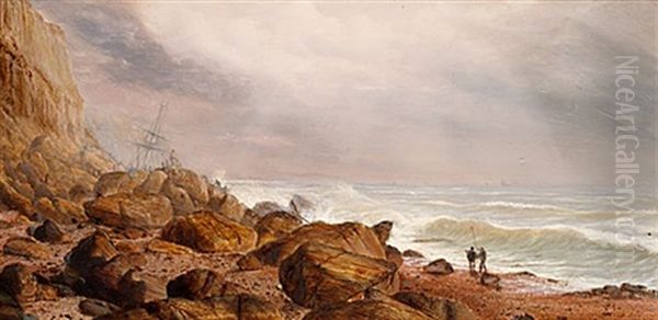 Near Hastings Oil Painting by Isaac Walter Jenner