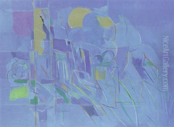 Blythburgh Church Oil Painting by Humphrey Jennings