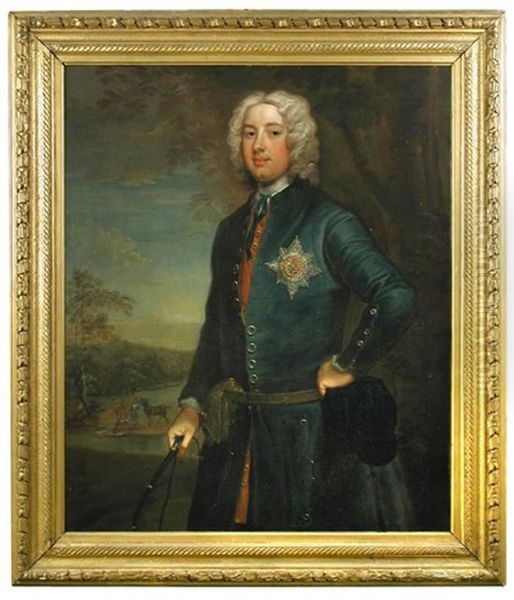 Portrait, Presumed To Be Of, Robert Walpole, Later 2nd Earl Of Orford (1701-1751) Oil Painting by Charles Jervas