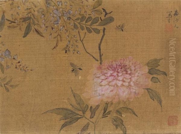 Untitled Oil Painting by Jiang Tingxi