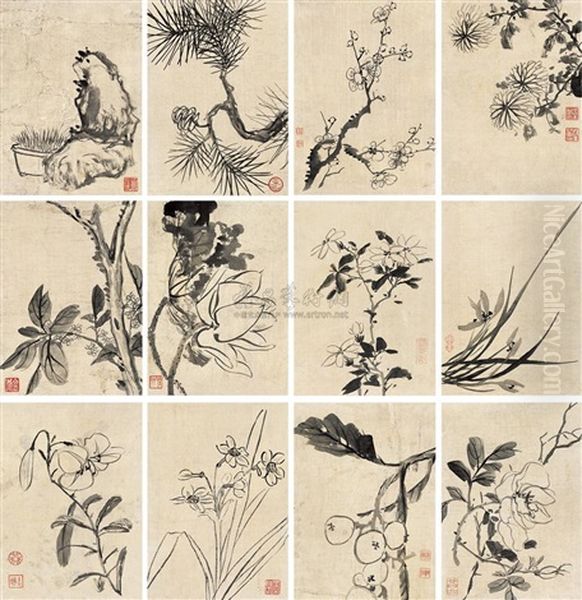 Flowers Oil Painting by Jin Cheng