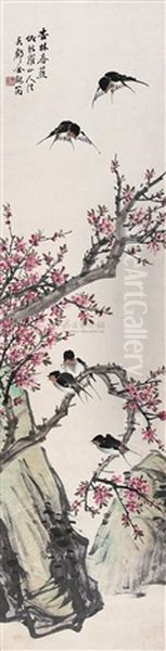 Animals Oil Painting by  Jin Mengshi