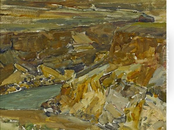 Demaris Springs Oil Painting by Frank Johnson