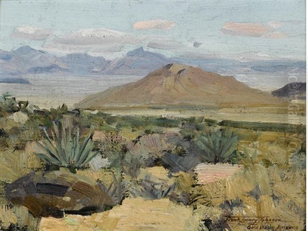 Gold Basin, Arizona Oil Painting by Frank Johnson