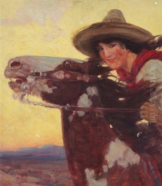 Pearl Of The Prairie Oil Painting by Frank Johnson