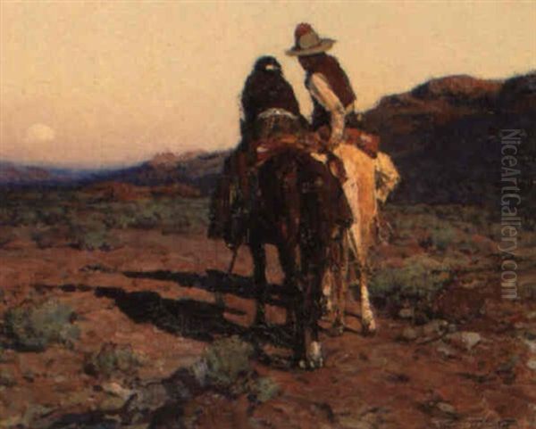 The Rising Moon Oil Painting by Frank Johnson